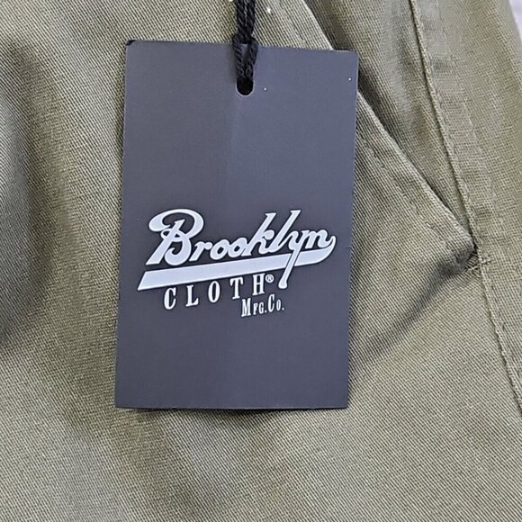 Brooklyn Cloth Cargo Jogger Men's XL (36x32) Army Green Drawstring NWT Stretch - Picture 9 of 16